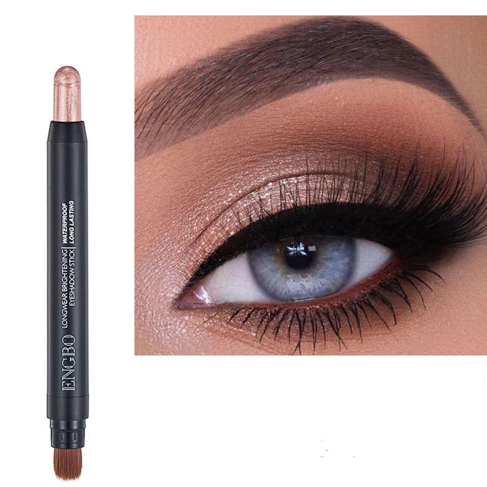 ENGBO Double-Sided Eyeshadow Pencil Matte & Pearl Shades Long-Lasting Color 3